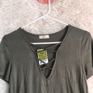 New low cut summer shirt